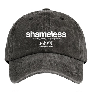 Shameless无耻之徒美剧周边纯棉棒球帽子软顶定制鸭舌帽防晒休闲