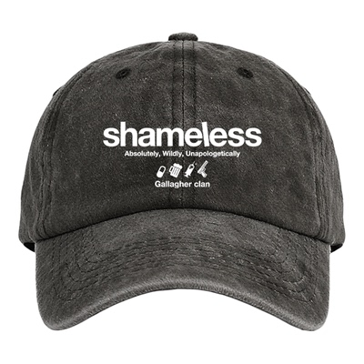 Shameless无耻之徒美剧周边纯棉棒球帽子软顶定制鸭舌帽防晒休闲