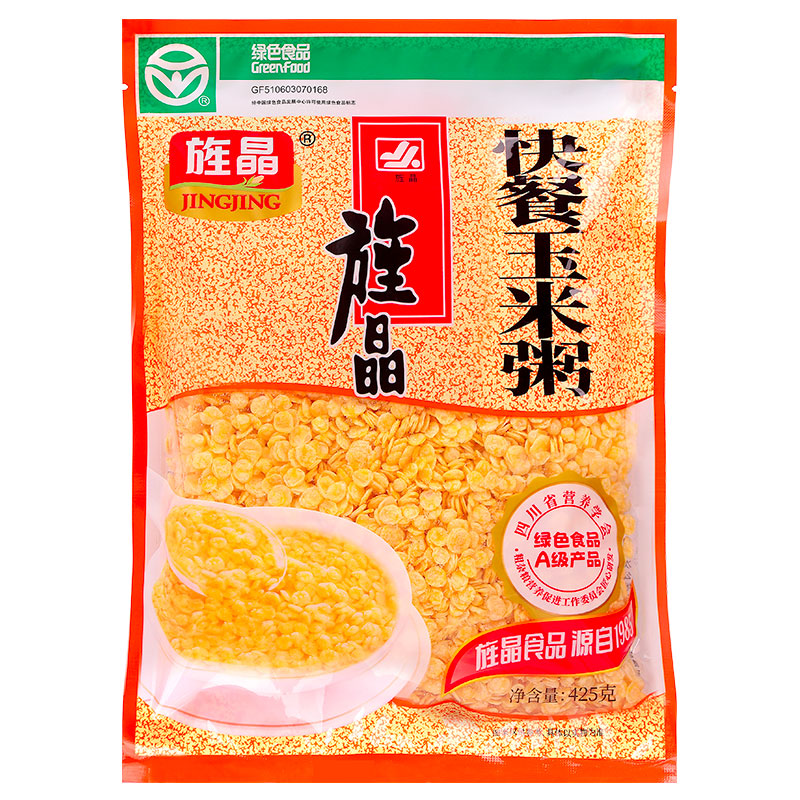 旌晶玉米片冲泡即食代餐玉米粥