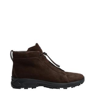 麦叔同款ZEGNA杰尼亚男鞋深棕色Triple Stitch™ Vetta奢华休闲鞋