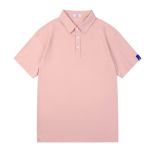polo衫男短袖t恤夏季潮流痞帅半袖体恤高级感褂头翻领衬衫上衣服