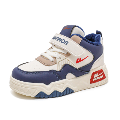 回力童鞋儿童二棉运动鞋加绒保暖2025新款秋冬季男孩冬鞋男童板鞋