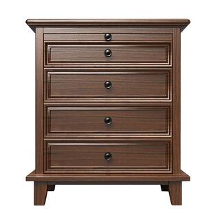 虎牌美式实木隐形卧室床头柜保险柜家用小型100斤指纹一体智能指纹全钢保险箱用2025新款防盗68cm高CSP标准