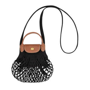 LONGCHAMP/珑骧LE PLIAGE FILET XS网兜迷你斜挎包渔网包10139HVH