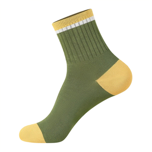 诸暨袜子女秋冬季防臭女士运动中筒袜春秋吸汗透气无骨抗起球长袜