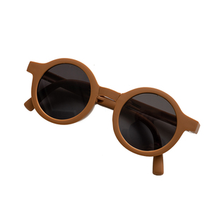 莫兰迪色系宝宝夏季防晒太阳镜男女小童可折叠眼镜拍照凹造型墨镜