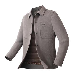 【可拆卸羽绒内胆】红豆男装毛呢外套2025冬季含高品质羊毛短夹克