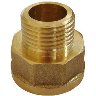 铜直接加长内外丝铜直接内丝转外牙延伸接头6分转4分直通配件接头