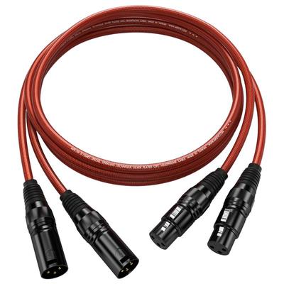 Mps发烧HiFi卡农XLR平衡音频线