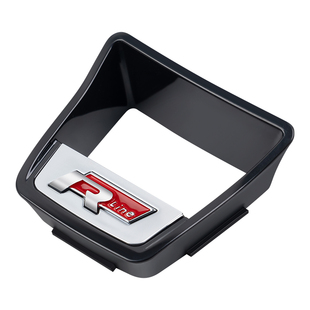 大众速腾迈腾凌渡宝来朗逸方向盘R标亮片rline内饰贴专用改装件