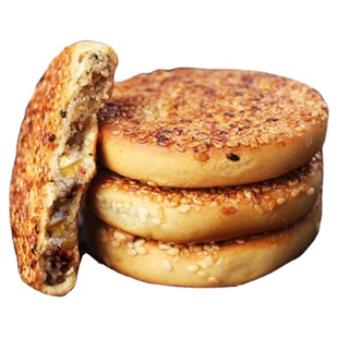 土麻饼重庆特产老式芝麻饼传统糕点代餐手工麻饼月饼网红零食小吃