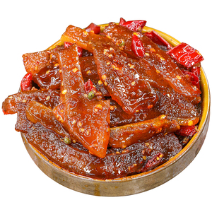 麻椒牛皮软弹嚼劲足麻辣香浓解馋