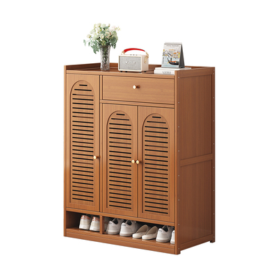 鞋柜热销榜家用门口楠竹大码鞋架