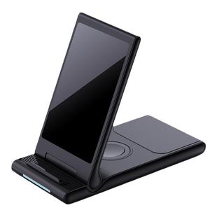 可折叠三合一无线充电器立式桌面3in1适用苹果安卓手机通用无线充