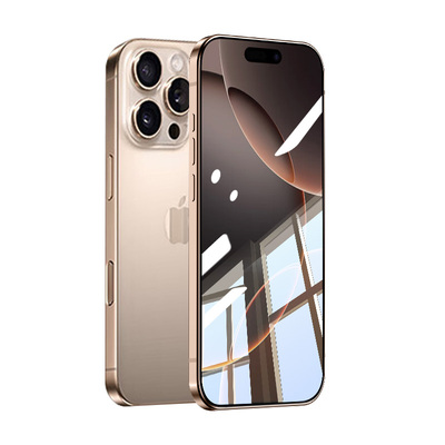 适得适用苹果14钢化膜iPhone16ProMax手机膜15Plus新款13全屏12高清11防摔xsmax蓝光XR保护贴膜8防窥护眼黑边