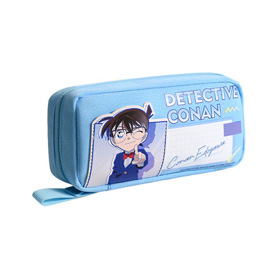 正版柯南IP大容量笔袋文具盒学生