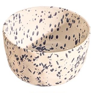 ins风泼墨酸奶碗高颜值釉下彩陶瓷早餐碗燕麦片碗水果沙拉碗饭碗