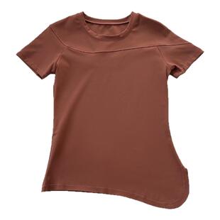 健身女孩2026夏季新款运动短袖速干瑜伽服跑步训练上衣紧身显瘦t