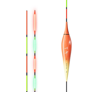 川泽316夜光漂oled醒目电子漂咬钩变色高灵敏浮漂日夜两用鲫鱼漂