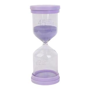 塑料防摔沙漏计时器儿童漏斗学生3/10/30分钟一套半小时小流沙瓶