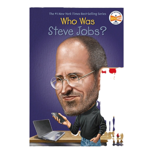 谁是乔布斯 WHO WAS STEVE JOBS 英文原版 名人传记 苹果公司创始人 非虚构桥梁章节书 课外阅读 搭WHO系列企业家精选 科学家精选