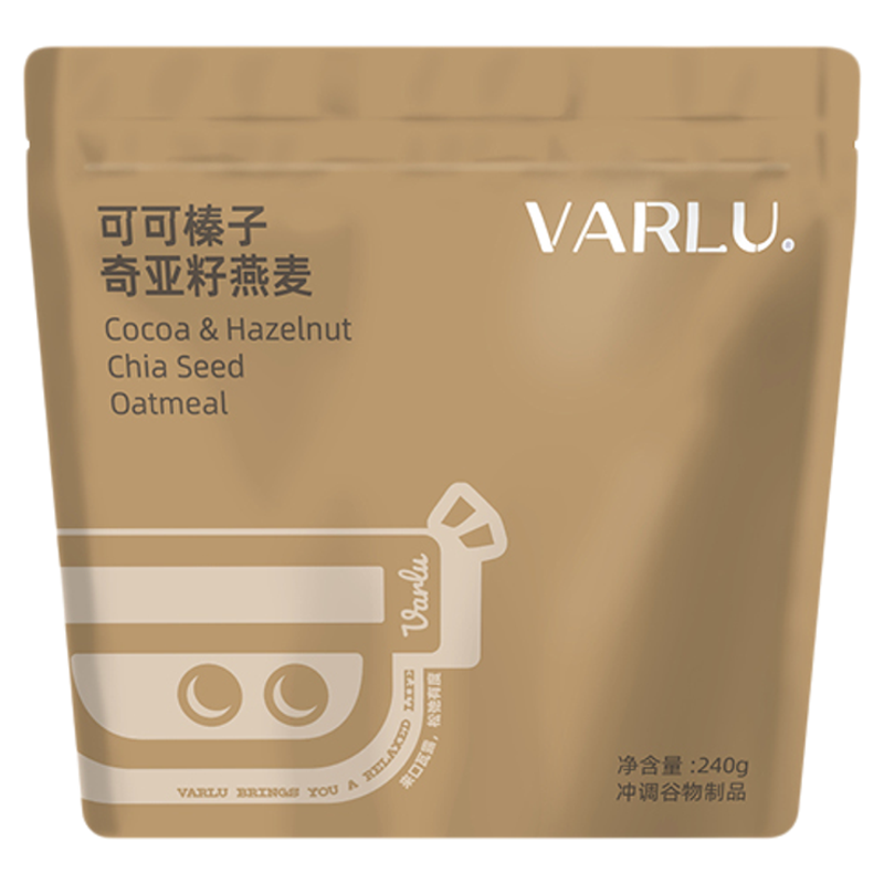 VARLU瓦露缤纷奇亚籽燕麦冲泡营养谷物代餐奶昔饱腹控卡大袋装