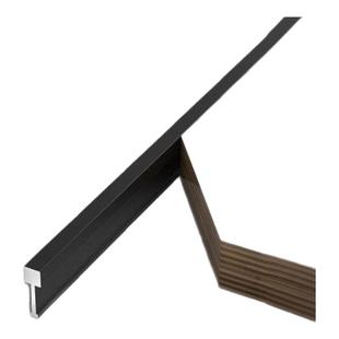 铝合金t型条金属瓷砖接缝扣条装饰条可弯曲地砖收口镶嵌条造型条