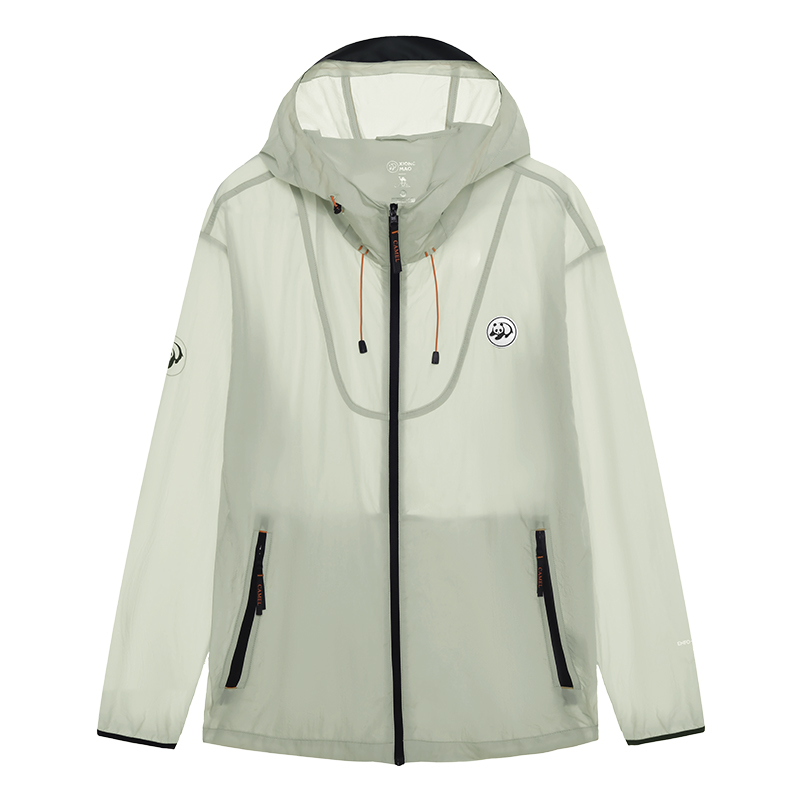 熊猫冰棒防晒衣户外防紫外线冰丝连帽薄外套2025热卖防泼水皮肤衣