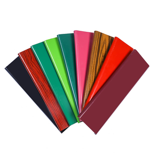 C84彩钢扣板 门头广告牌底板材料龙骨三维吊顶木纹铝户外招牌长条