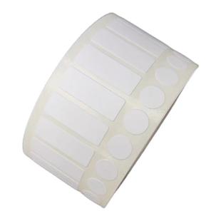 合成纸不干胶标签打印贴纸可移不粘胶PVC防水防油撕不烂家具玻璃标签条码打印纸定制塑料PP合成纸条码标签