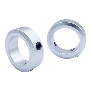 光轴止退环锁紧环顶丝固定环止动螺丝固定型限位环轴用定位档圈型