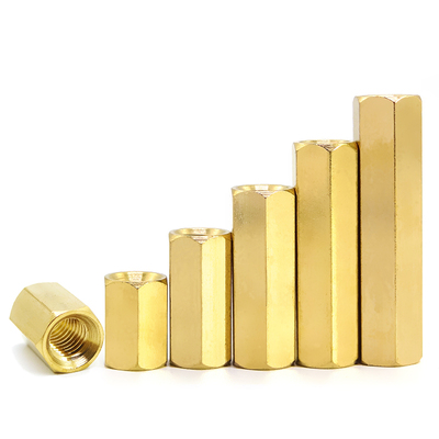 六角铜柱双通铜螺柱电路板支撑柱