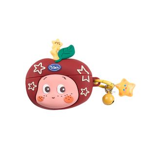 适用airpodspro3保护套硅胶卡通星星人苹果airpods4无线蓝牙耳机保护壳airpodspro2盒高级airpod4代降噪软壳