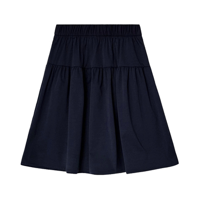 千朔半身裙女早春新款高腰设计感薄款小个子日系学院风a字短裙子