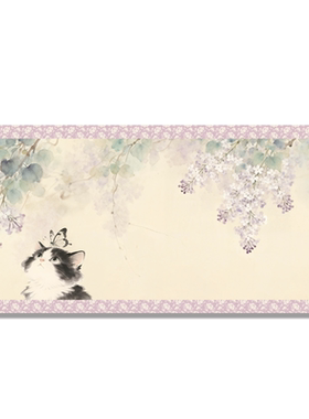 【小狸奴.玉宣】宣纸长卷