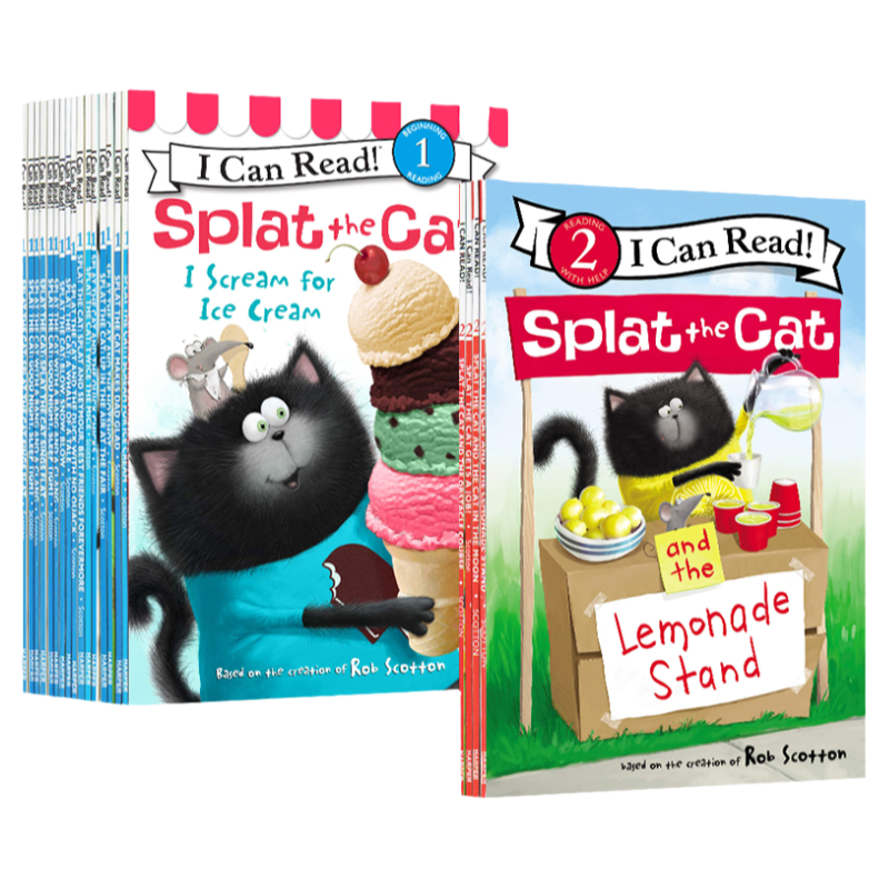 SplattheCat啪嗒猫系列4-8岁