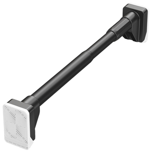 一根可伸缩晾衣杆免打孔强力承重加粗晾晒不锈钢阳台专用浴帘杆