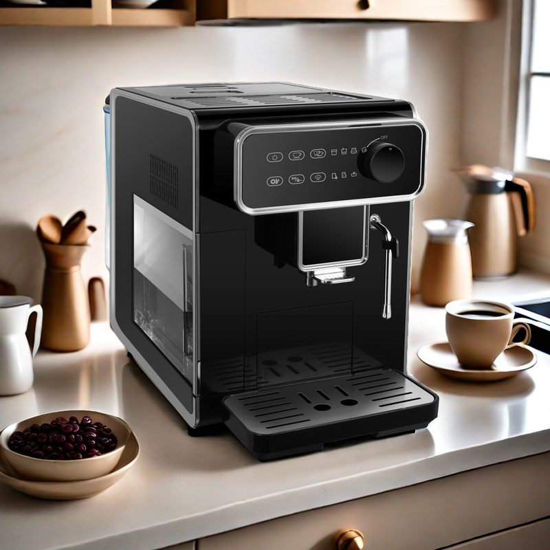 大屏触摸家用全自动意式美式一键现磨蒸汽式高压萃取奶咖咖啡机