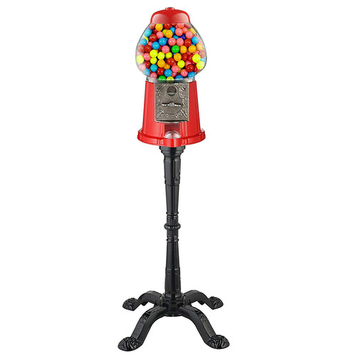美国复古投币式糖果机落地金属玻璃球口香糖扭蛋机 Gumball