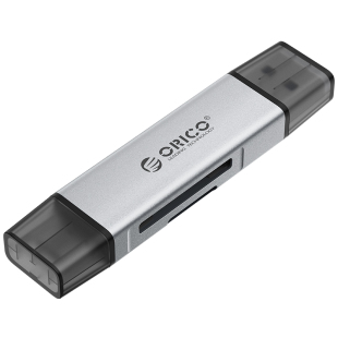 奥睿科相机读卡器sd卡多功能合一ccd内存卡tf读取usb3.0高速typec适用苹果17佳能大疆pocket连接手机电脑ipad