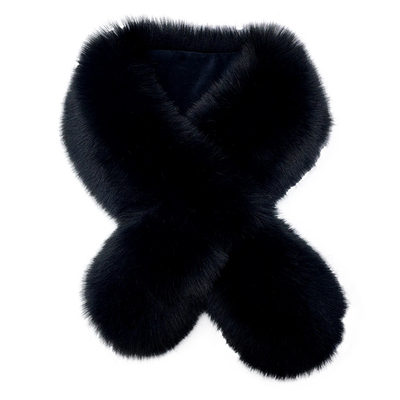 百搭双面仿獭兔毛围巾