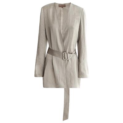 100%醋酸多场合外披式西装