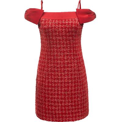 【ONLY奥莱】秋冬气质辣妹修身短款A字吊带连衣裙女