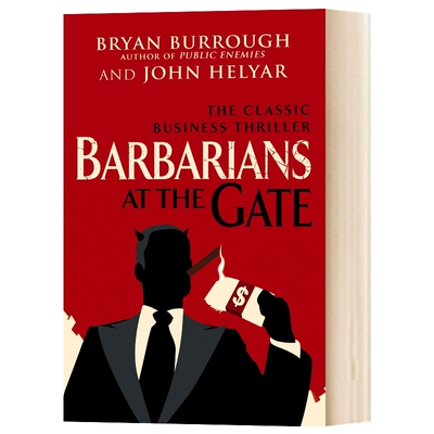 门口的野蛮人 英文原版 Barbarians At The Gate 英版 英文版进口原版英语书籍