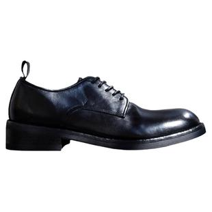 缝制万搭楦 昱谷®手工水洗牛皮德比鞋 通勤商务休闲中古皮鞋软底