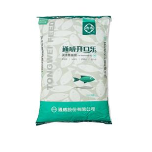 通威开口乐通用型养殖颗粒草鱼鲤鱼黄骨鱼饲料鱼塘黑鱼青鱼苗鱼食