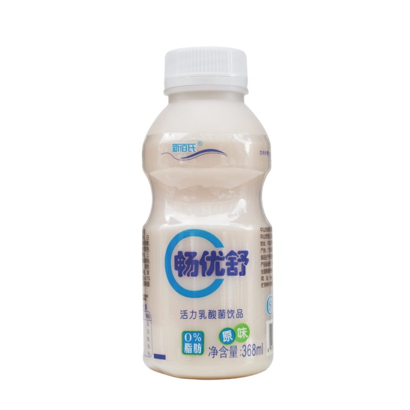 【6瓶】0脂肪畅优舒乳酸菌360g原味酸奶营养早餐大瓶装休闲饮品