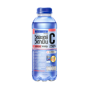 泰国万客隆vitaday维生素C维生素B饮料柠檬/蜜桃味711爆款470ml