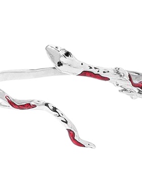 红色滴油灵蛇手镯女原创设计2025新款轻奢小众精致个性高级感手饰