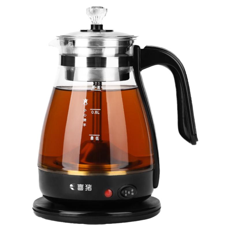 喜猪黑茶煮茶器家用全自动小型安化煮茶壶办公室蒸汽多功能煮茶炉